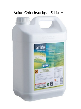 Acide chlorhydrique 23%, ONYX, 5L